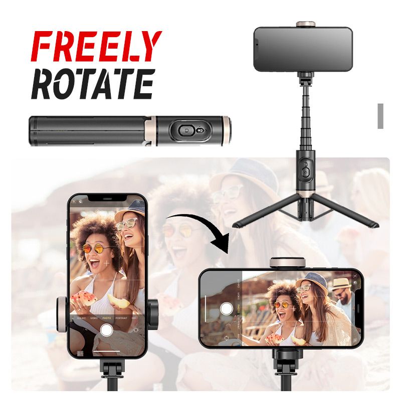 Pousbo® Retractable Bluetooth Selfie Stick Tripod