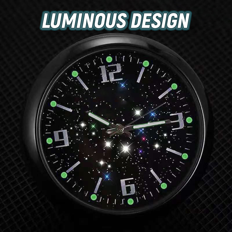 Starry Sky Clock Quartz Watch Creative Car Decoration