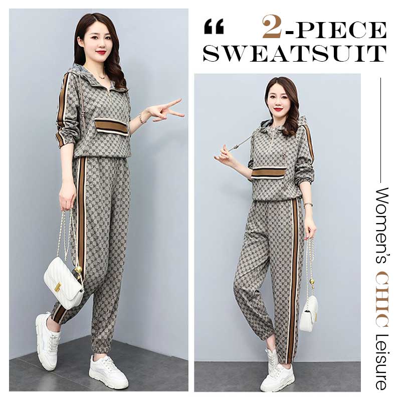 Women’s Chic Leisure 2-piece Sweatsuit