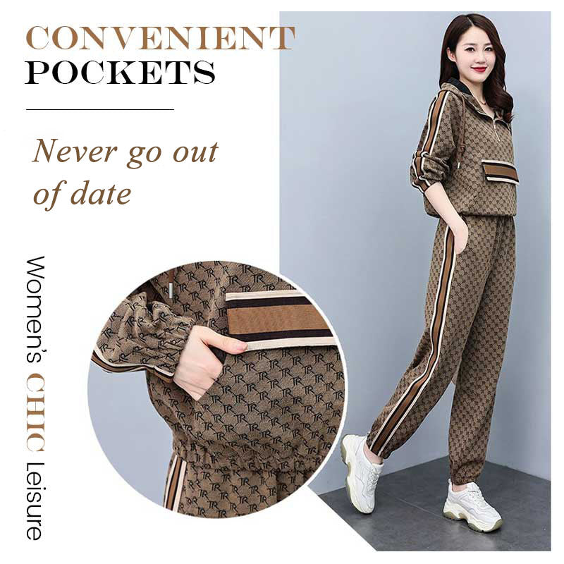 Women’s Chic Leisure 2-piece Sweatsuit