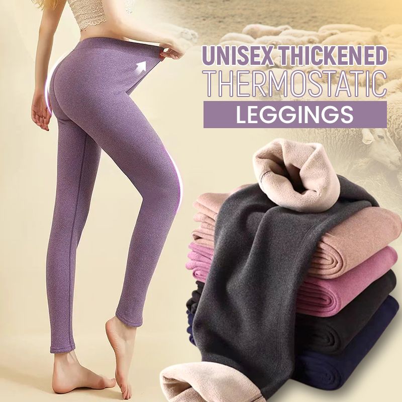 Unisex Thickened Thermostatic Leggings