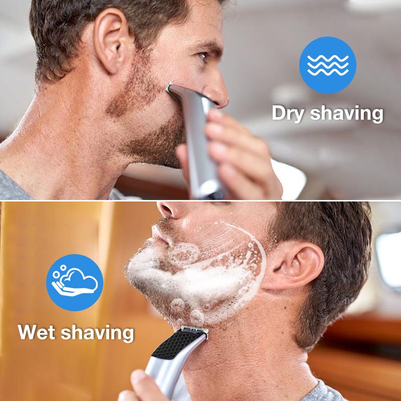 Washable Electric Shaver Kit