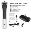 Washable Electric Shaver Kit