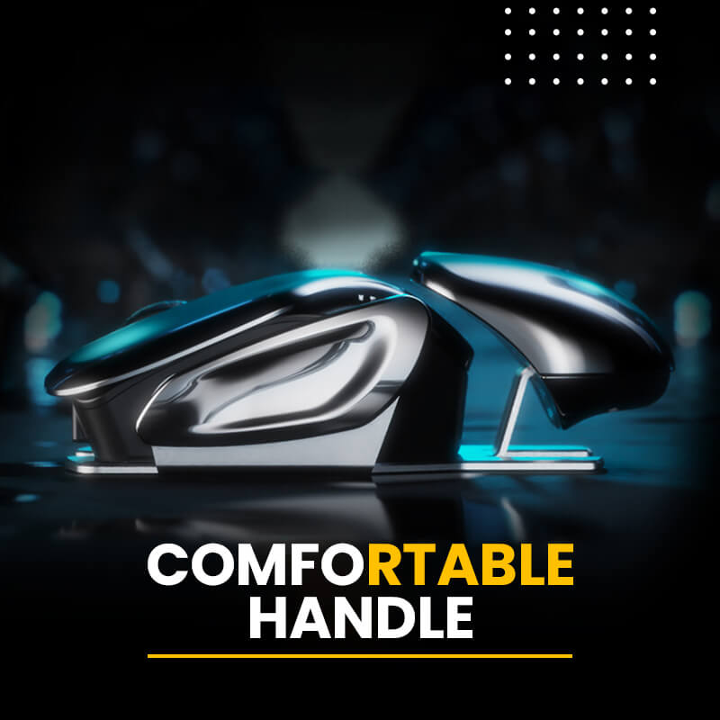 Wireless Ergonomics Metal Mouse