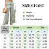 Women High-waisted Wide Leg Casual Trousers