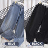 Women’s Casual Loose Wide-leg Jeans High Waist Denim Pants