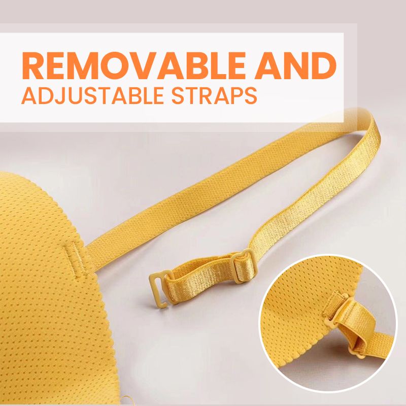 Women’s Comfortable Wireless Half Cup Push-up Bra