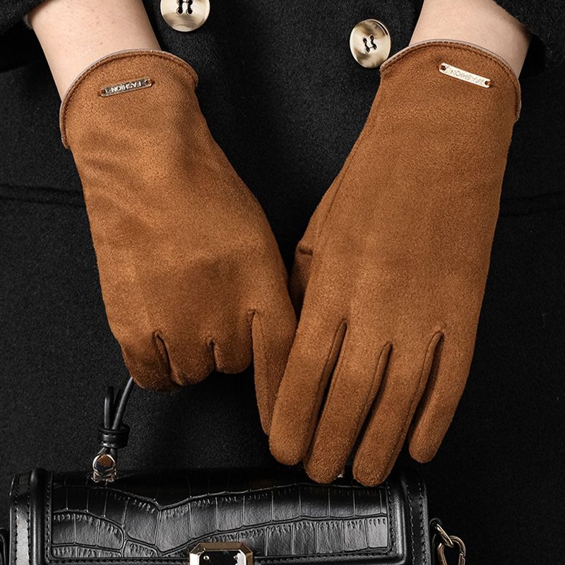 Women’s Premium Suede Touchscreen Gloves