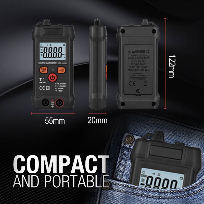 Pousbo® Fully Automatic Intelligent Digital Multimeter