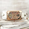 Vintage Quartz Stone Women's Watch