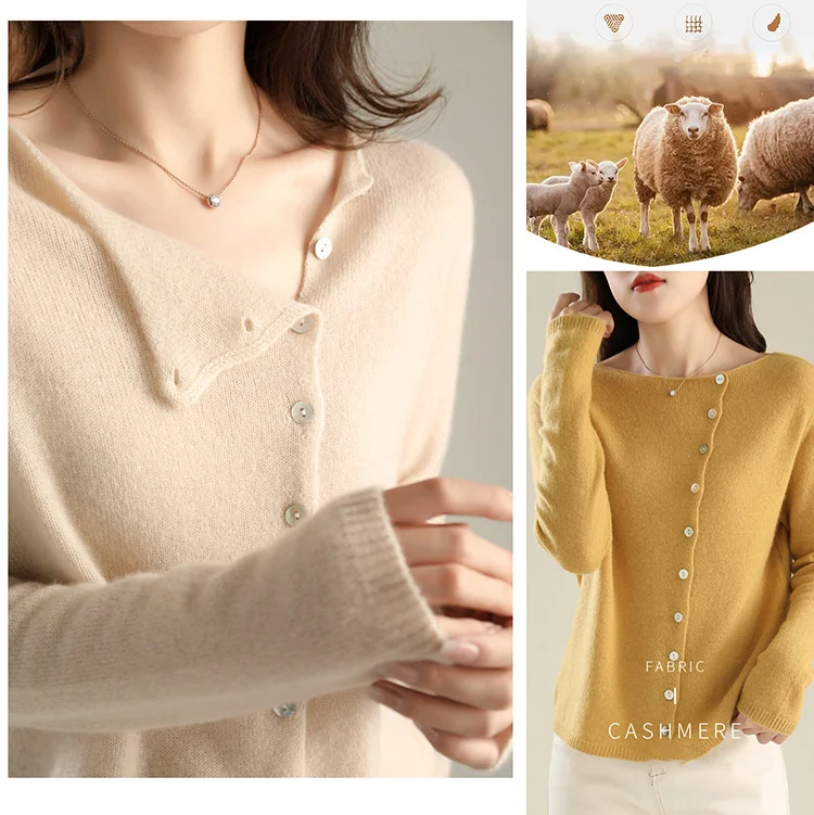 Cashmere Knit Cardigan