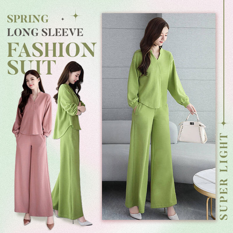 Spring Long Sleeve Fashion Suit