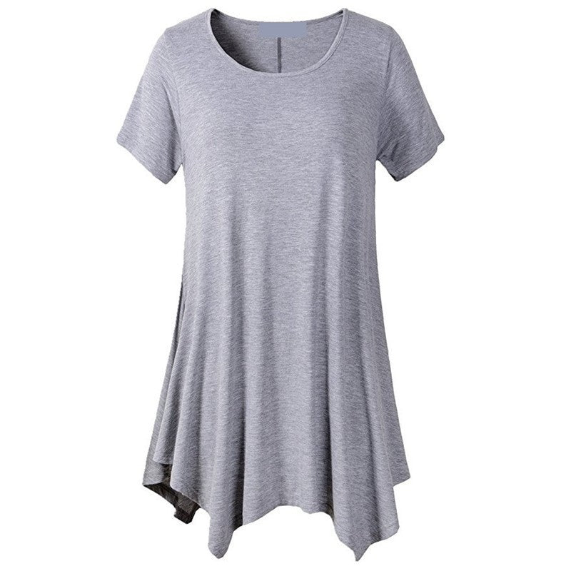 Women's Loose Comfortable Mid-length Short-sleeved T-shirt