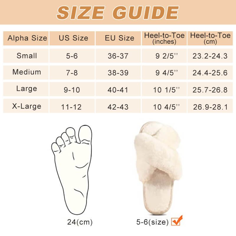 Fuzzy Memory Foam Open Toe Slippers