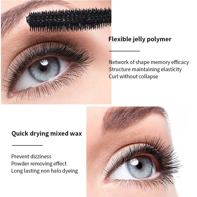 Pousbo® 4 Types of Brushes - Volume Lengthening Mascara